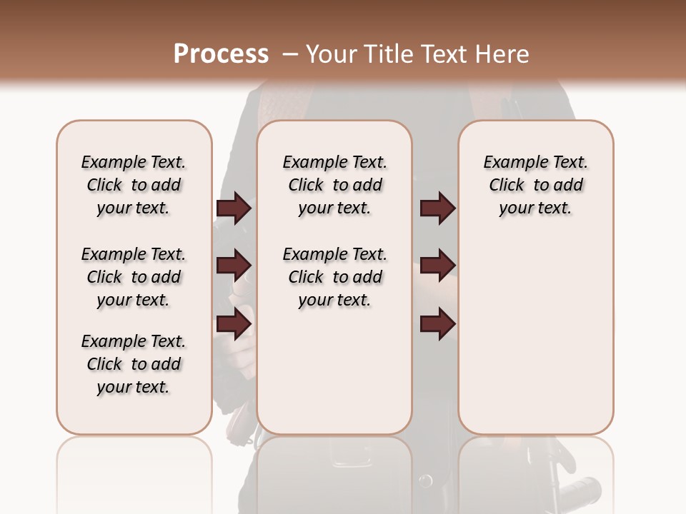 Arm Sunglasses Action PowerPoint Template
