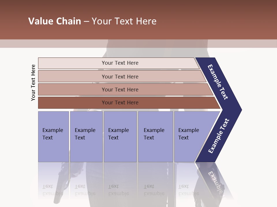 Female People Defending PowerPoint Template