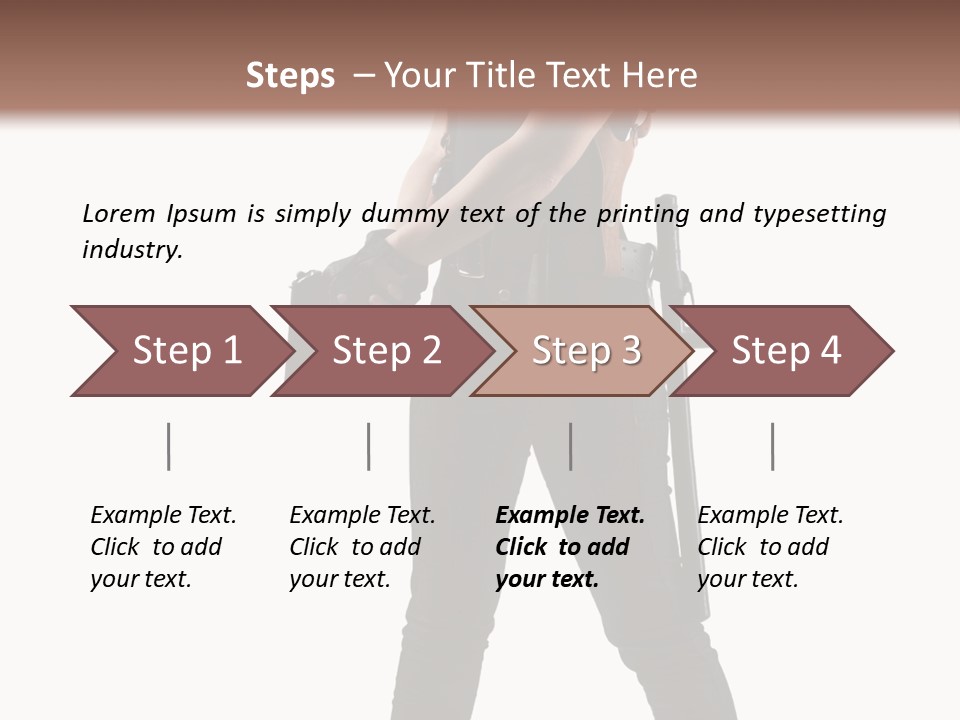 Military Power One PowerPoint Template