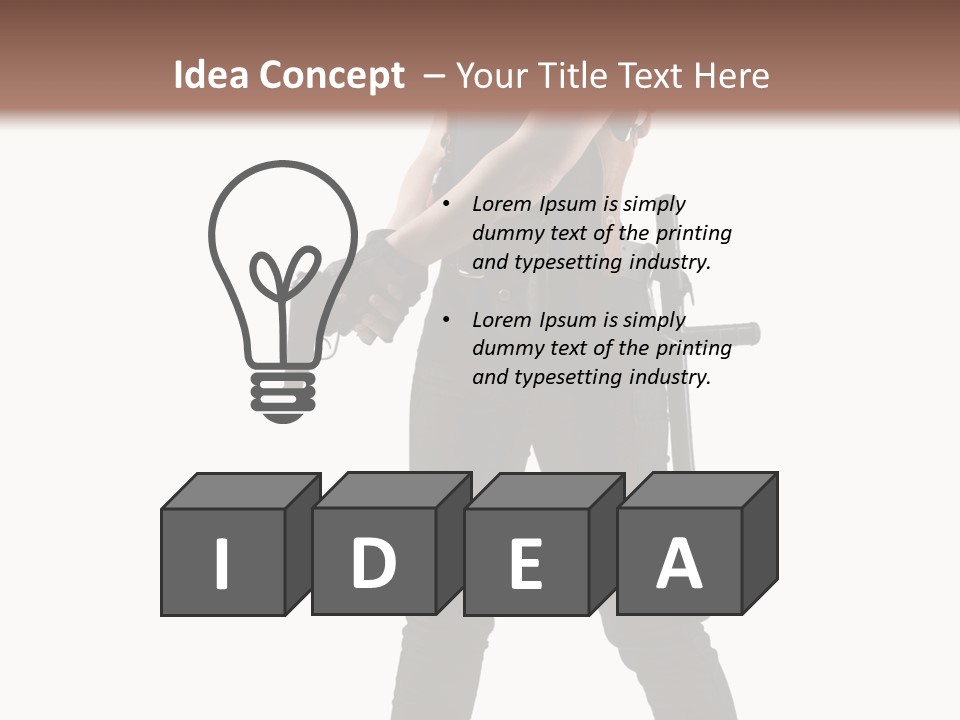 Military Power One PowerPoint Template