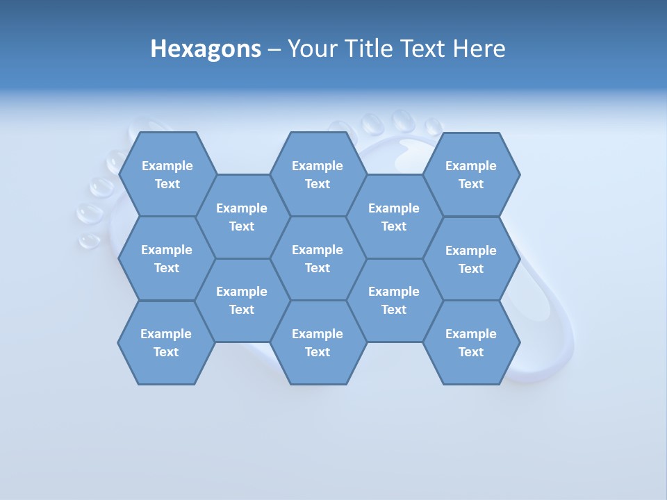 Water Drinking Water Consumption PowerPoint Template