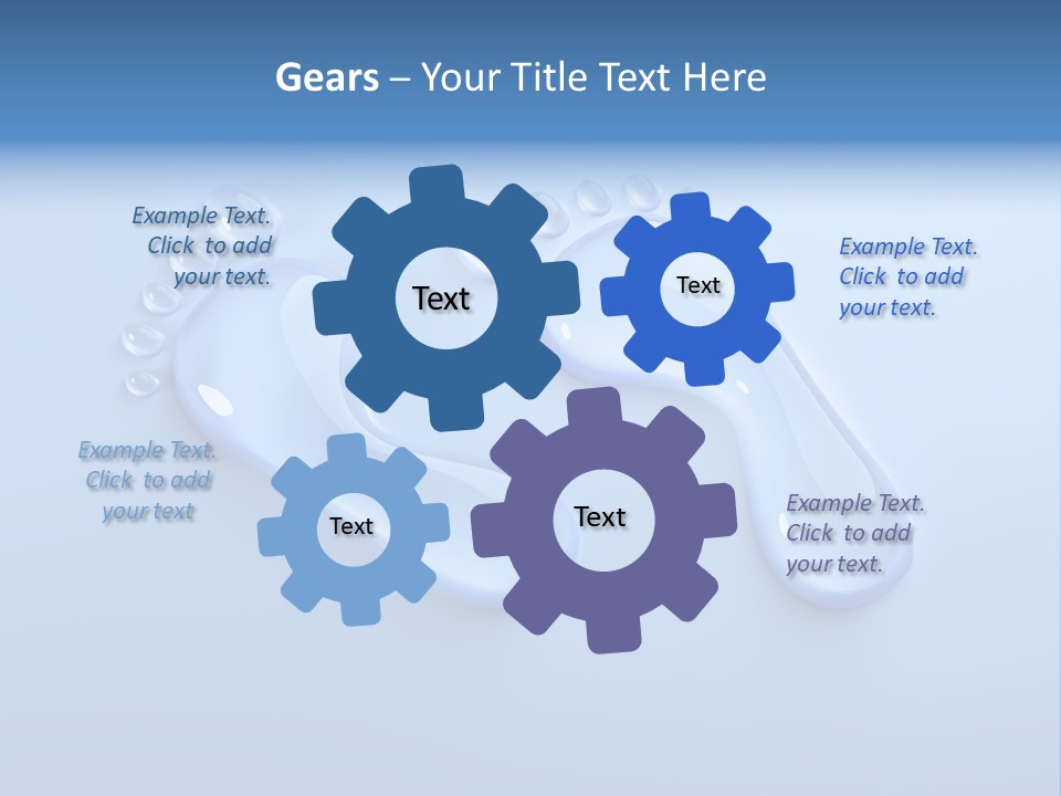 Water Drinking Water Consumption PowerPoint Template