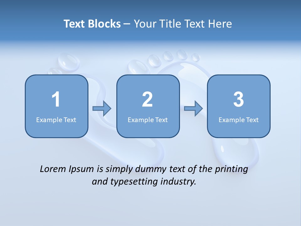 Water Drinking Water Consumption PowerPoint Template