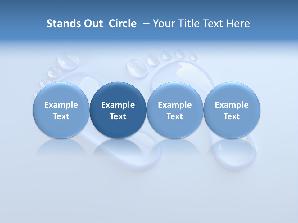 Water Drinking Water Consumption PowerPoint Template