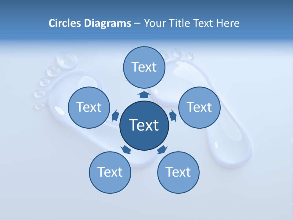 Water Drinking Water Consumption PowerPoint Template
