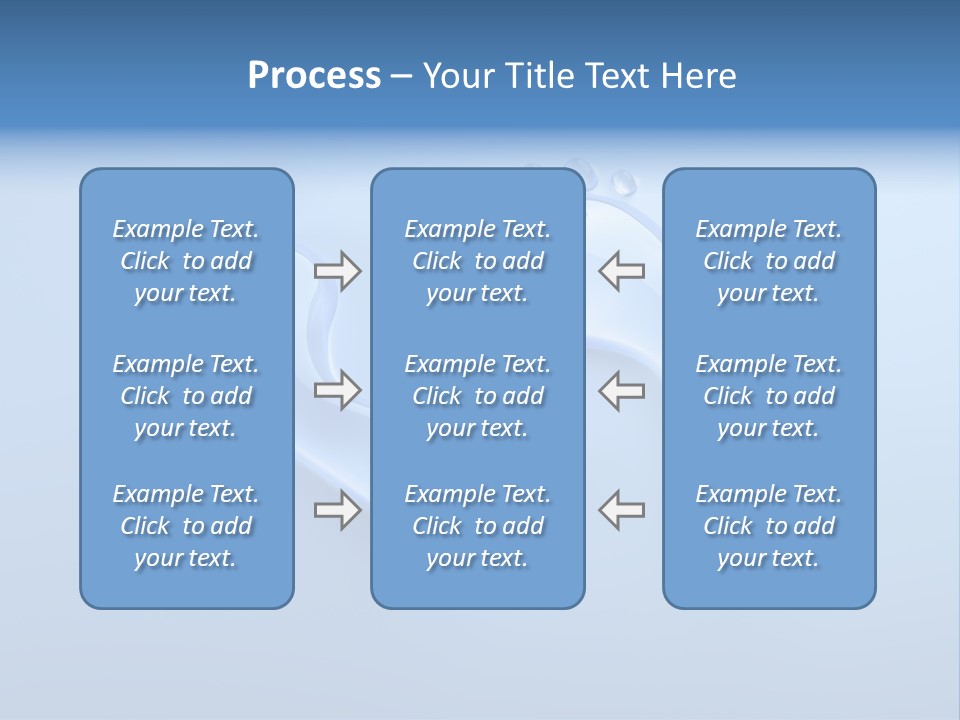Water Drinking Water Consumption PowerPoint Template