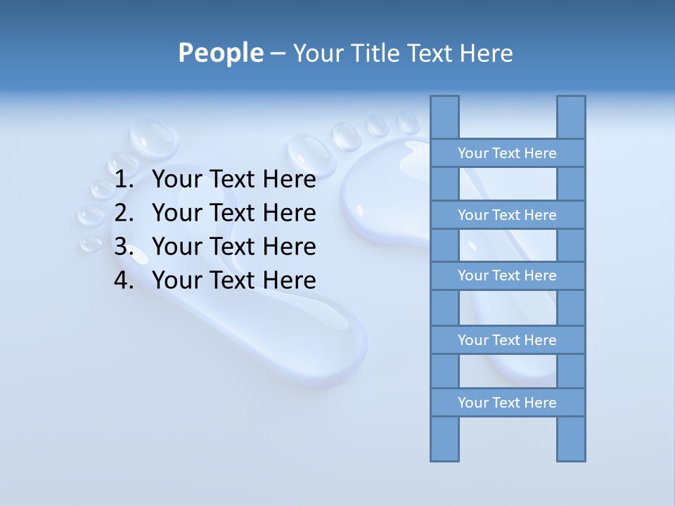 Water Drinking Water Consumption PowerPoint Template