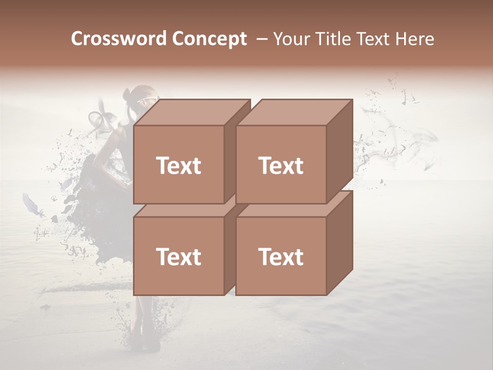 Fashion Illustration Harbor PowerPoint Template