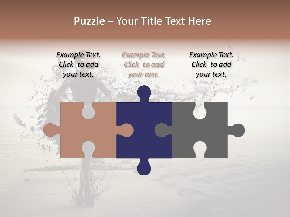 Fashion Illustration Harbor PowerPoint Template