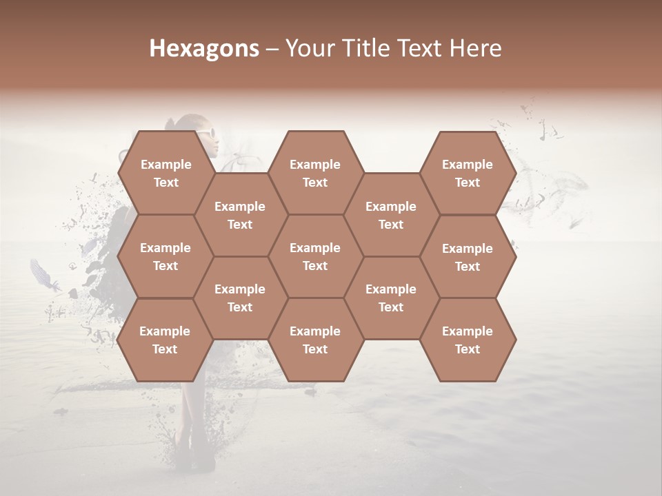 Fashion Illustration Harbor PowerPoint Template