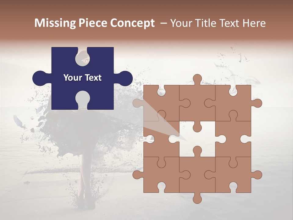 Fashion Illustration Harbor PowerPoint Template