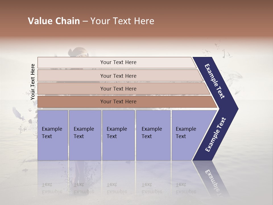 Fashion Illustration Harbor PowerPoint Template