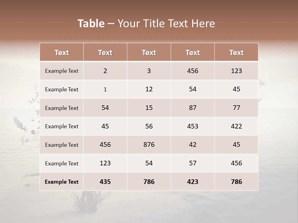 Fashion Illustration Harbor PowerPoint Template