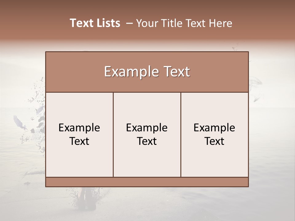 Fashion Illustration Harbor PowerPoint Template