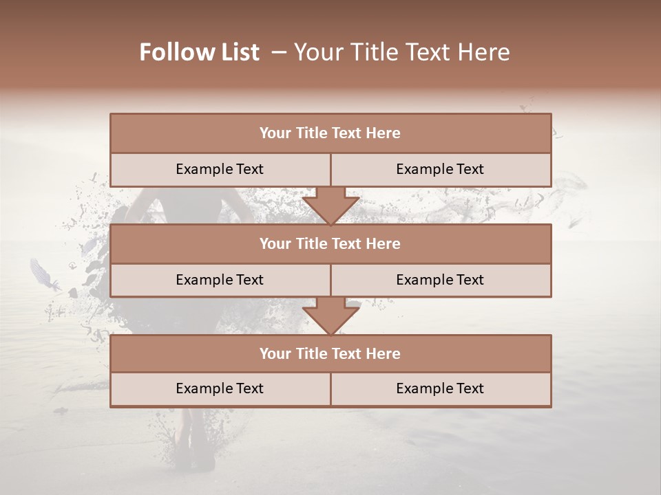 Fashion Illustration Harbor PowerPoint Template