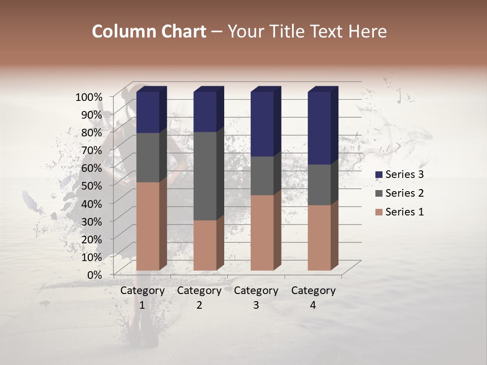 Fashion Illustration Harbor PowerPoint Template