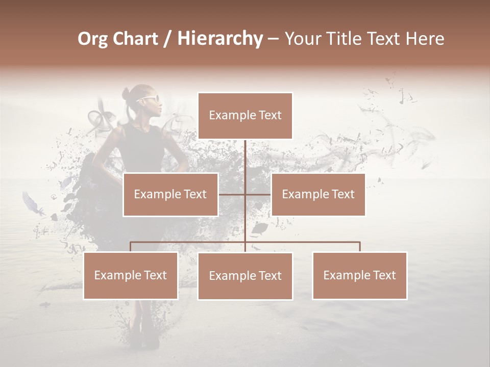 Fashion Illustration Harbor PowerPoint Template