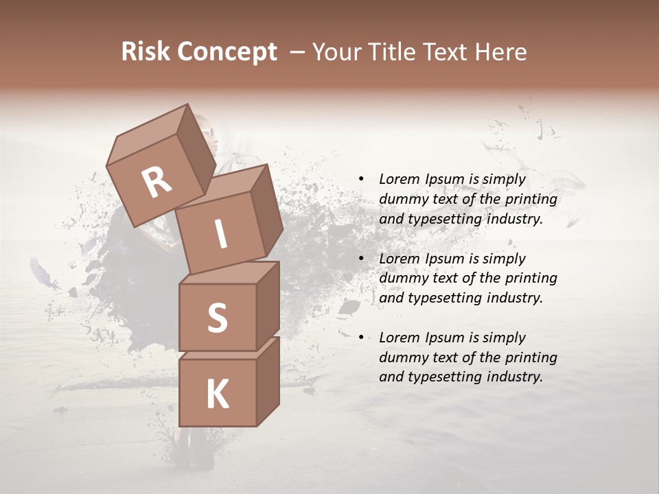 Fashion Illustration Harbor PowerPoint Template