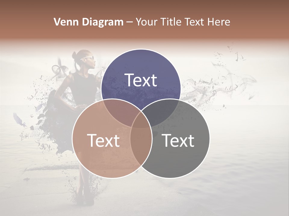 Fashion Illustration Harbor PowerPoint Template