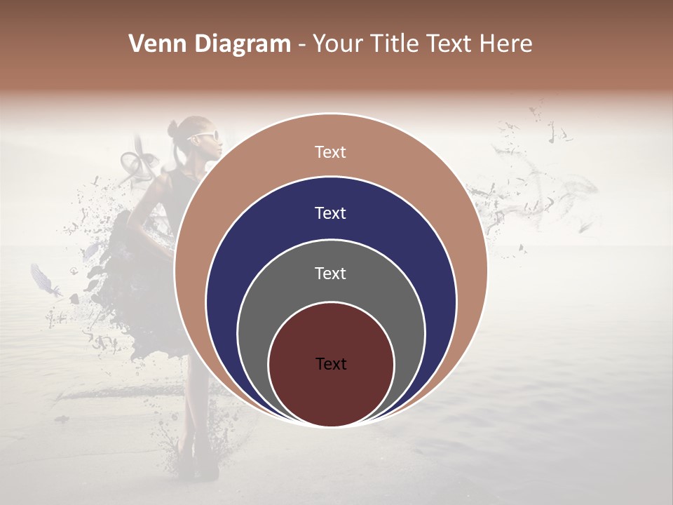 Fashion Illustration Harbor PowerPoint Template