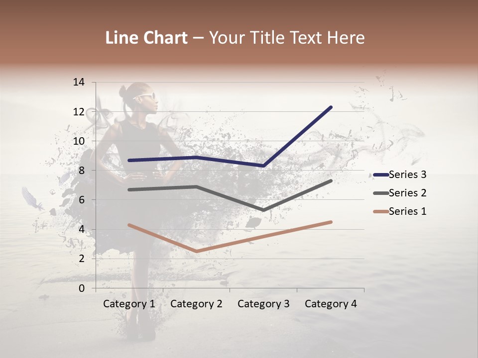 Fashion Illustration Harbor PowerPoint Template