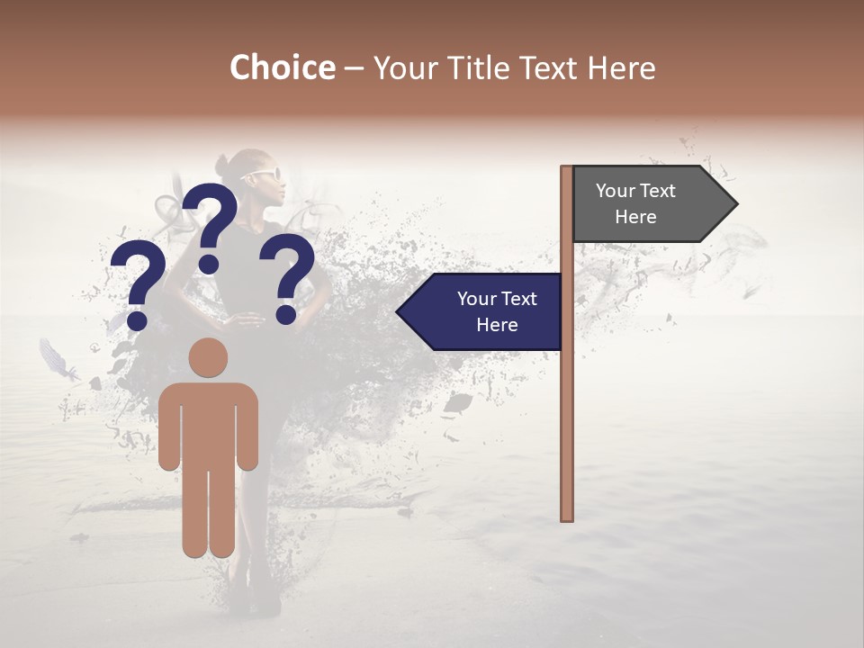 Fashion Illustration Harbor PowerPoint Template