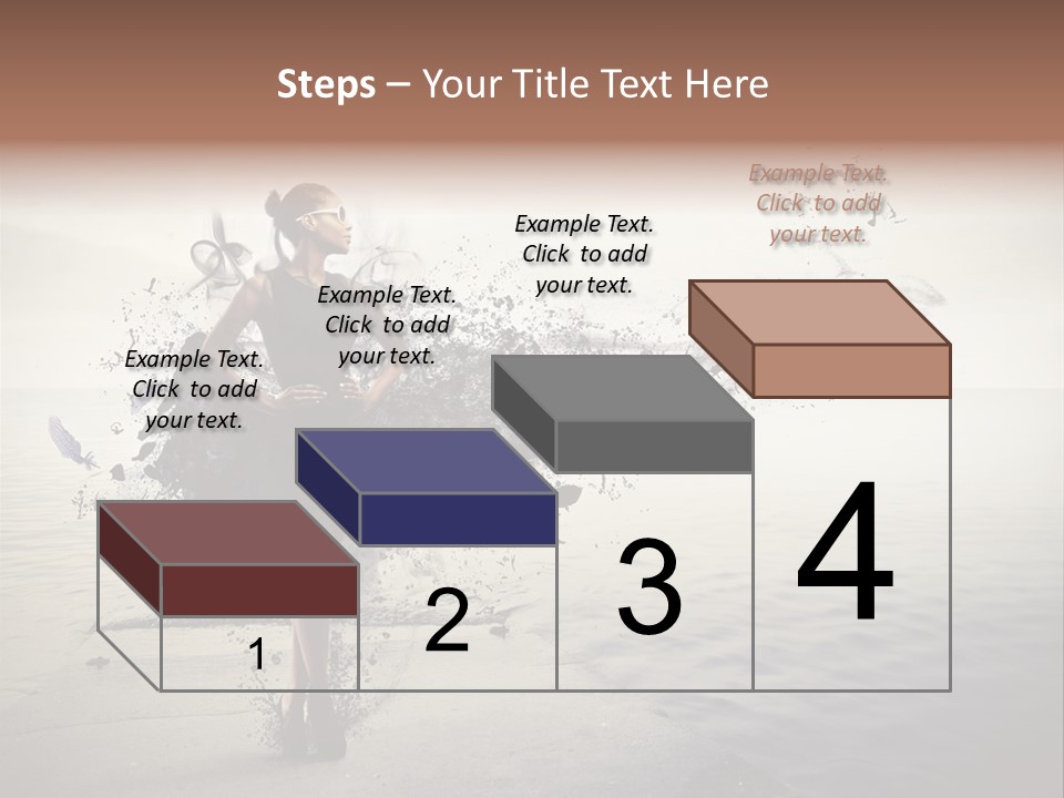 Fashion Illustration Harbor PowerPoint Template