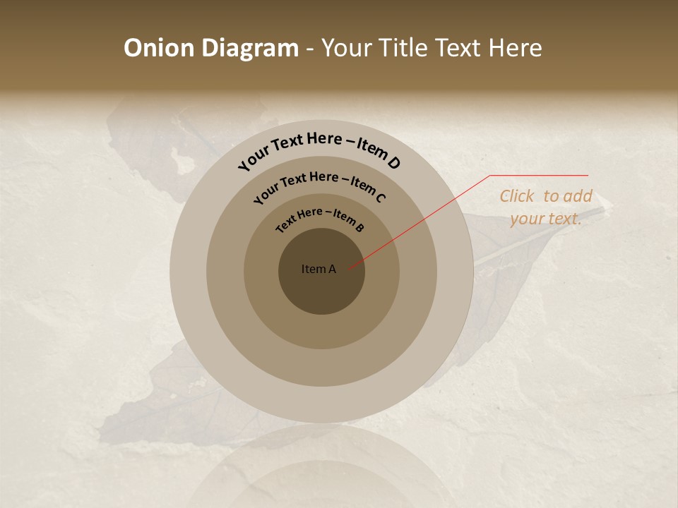 Fossilized Texture Macro PowerPoint Template
