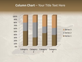 Fossilized Texture Macro PowerPoint Template