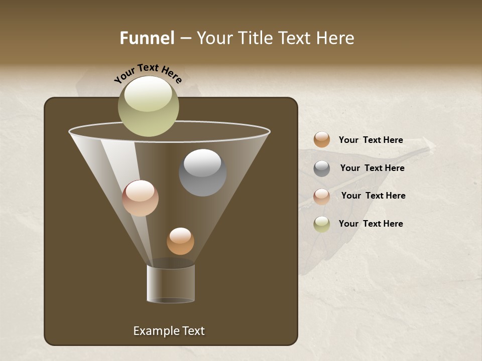 Fossilized Texture Macro PowerPoint Template