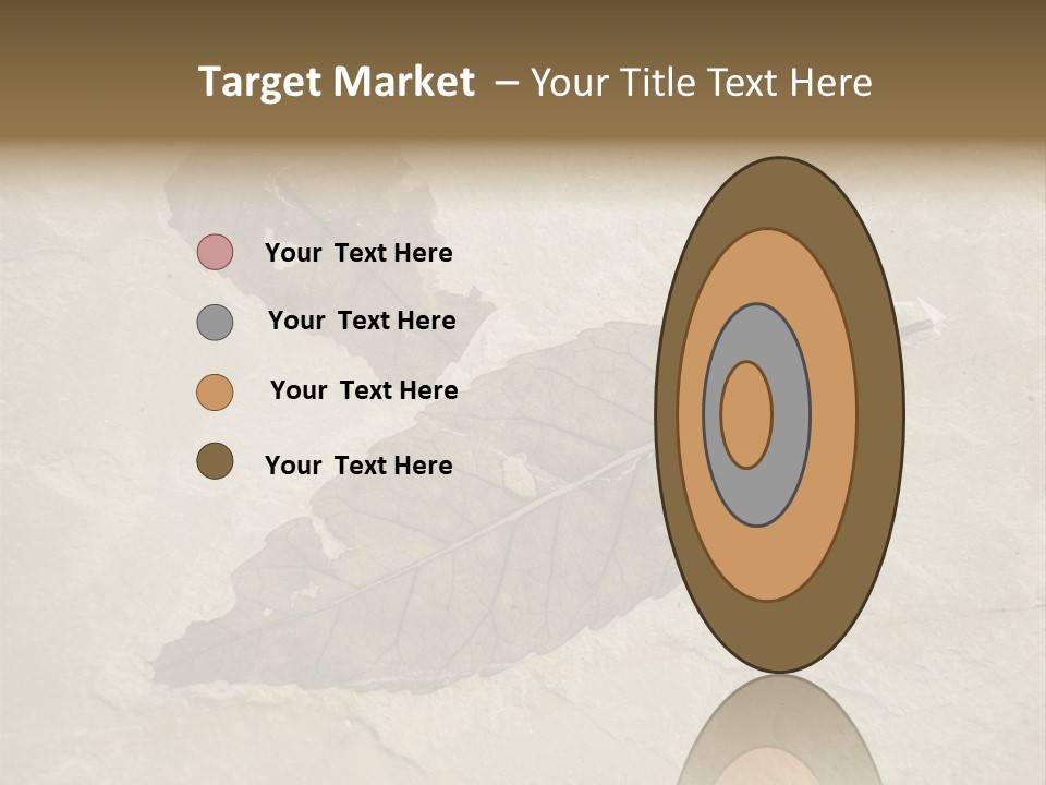 Fossilized Texture Macro PowerPoint Template