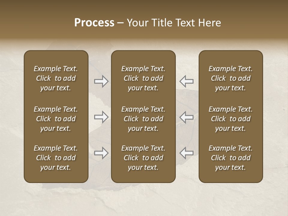 Fossilized Texture Macro PowerPoint Template