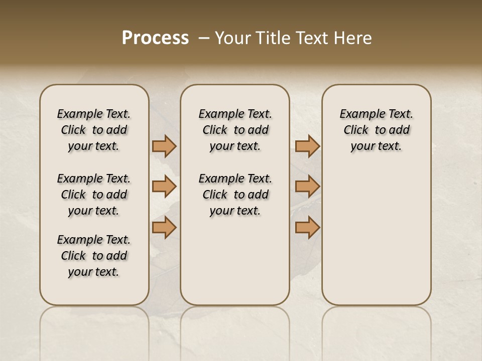 Fossilized Texture Macro PowerPoint Template