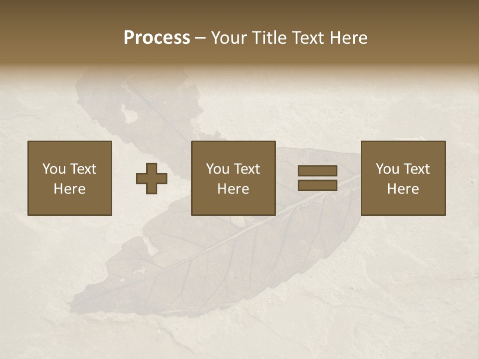 Fossilized Texture Macro PowerPoint Template