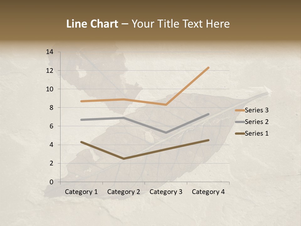 Fossilized Texture Macro PowerPoint Template