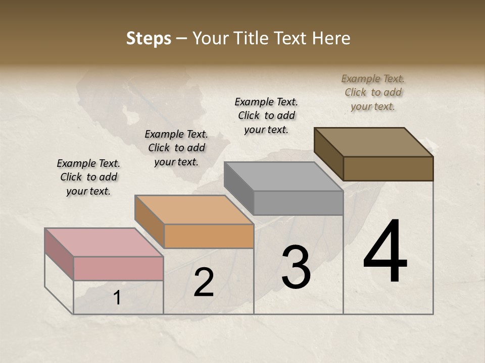 Fossilized Texture Macro PowerPoint Template