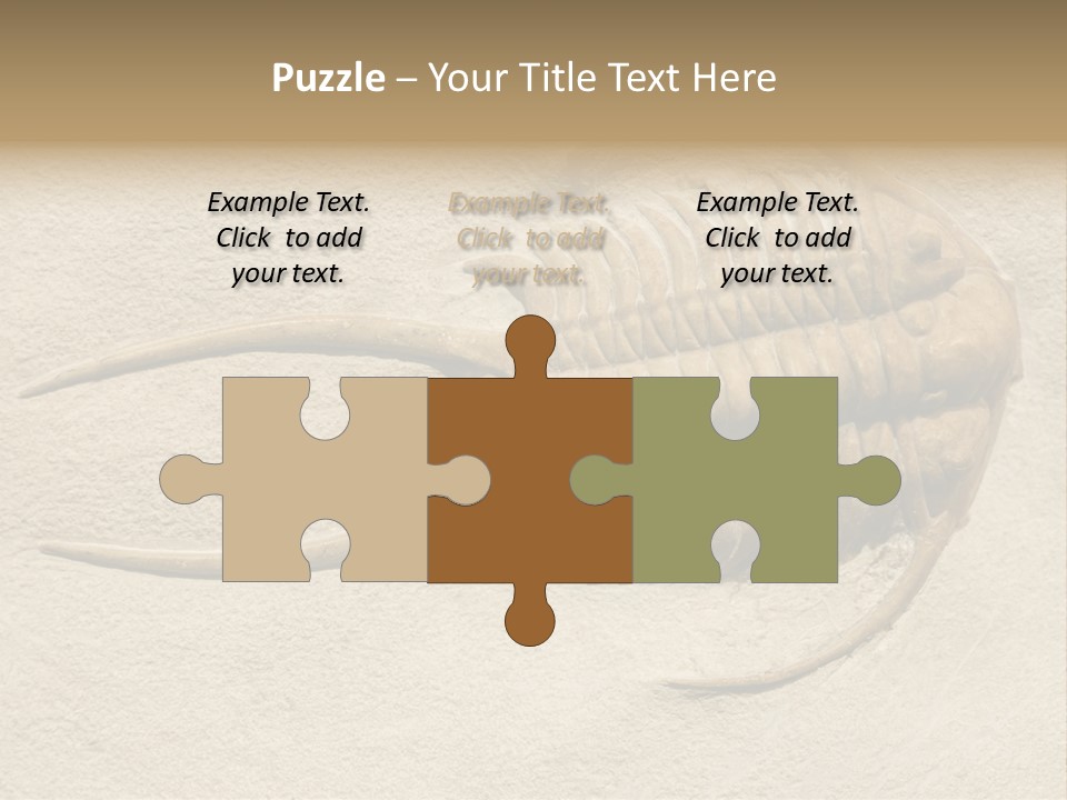 Geology Prehistoric Animal PowerPoint Template