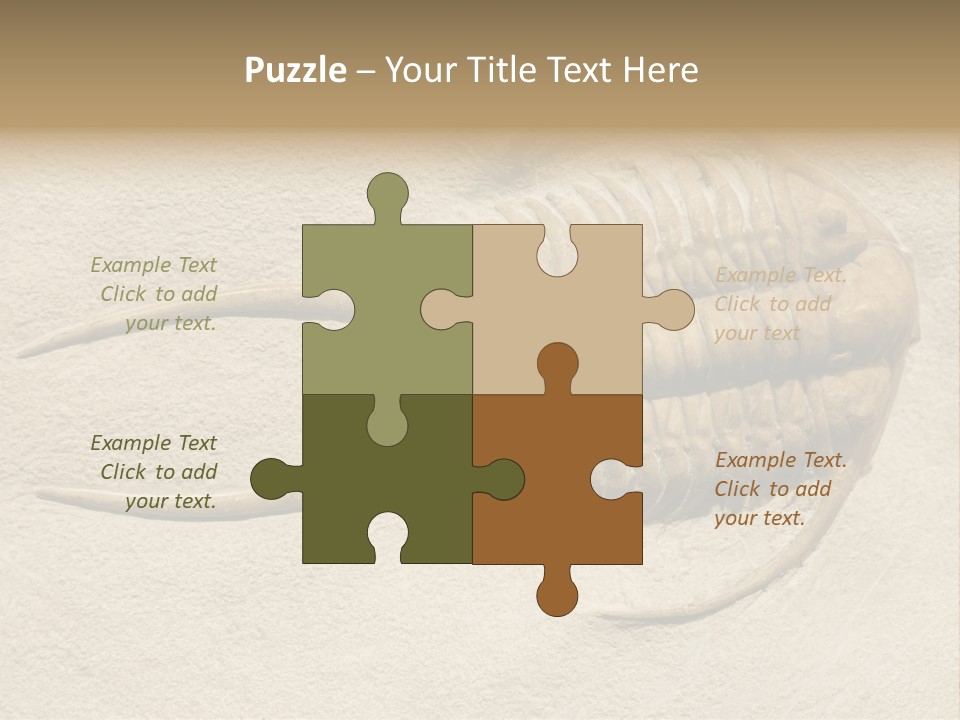 Geology Prehistoric Animal PowerPoint Template