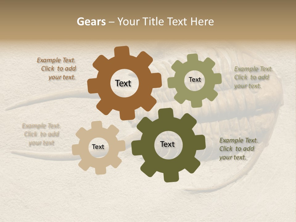 Geology Prehistoric Animal PowerPoint Template
