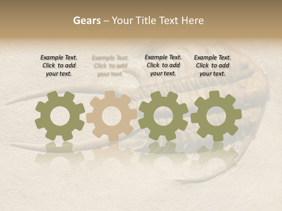 Geology Prehistoric Animal PowerPoint Template