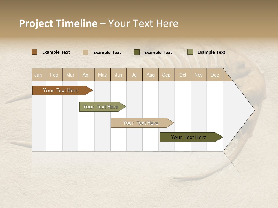 Geology Prehistoric Animal PowerPoint Template
