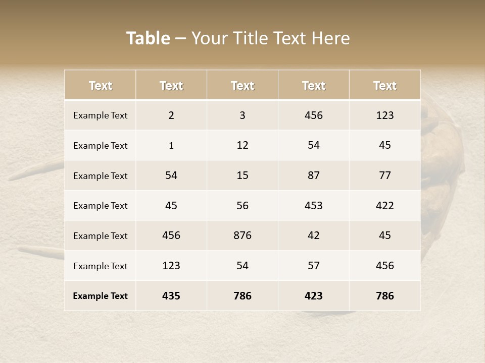 Geology Prehistoric Animal PowerPoint Template