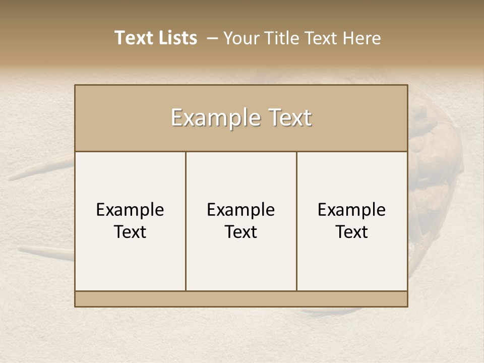 Geology Prehistoric Animal PowerPoint Template