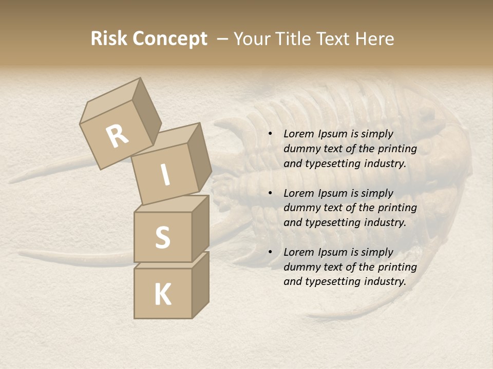 Geology Prehistoric Animal PowerPoint Template