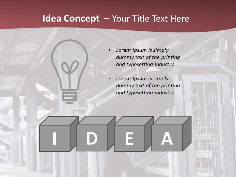 Sexy Looking Eye PowerPoint Template