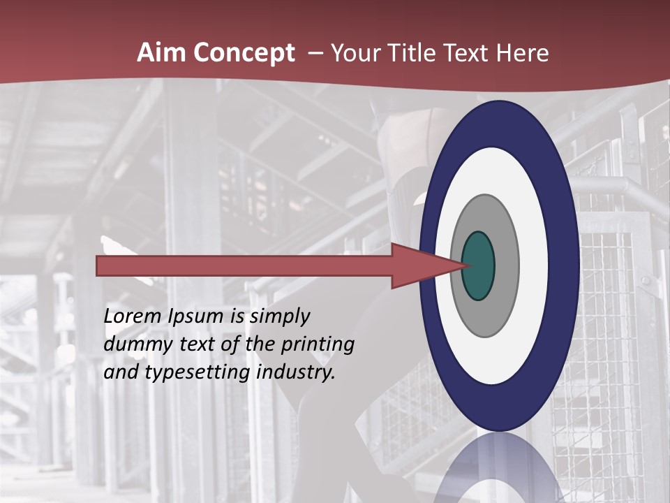 Sexy Looking Eye PowerPoint Template