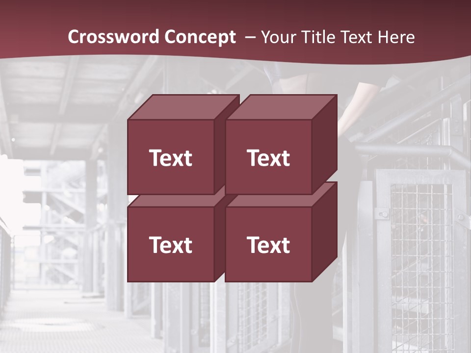 Sexy Dark Smoky PowerPoint Template