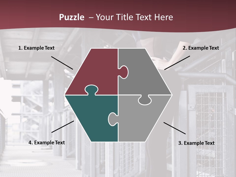 Sexy Dark Smoky PowerPoint Template