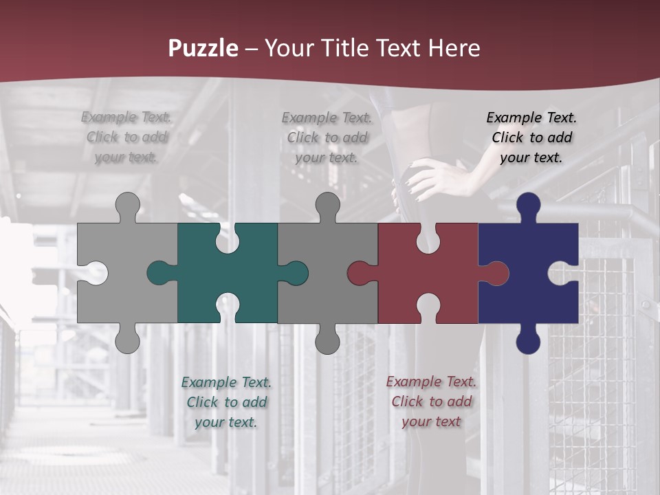 Sexy Dark Smoky PowerPoint Template