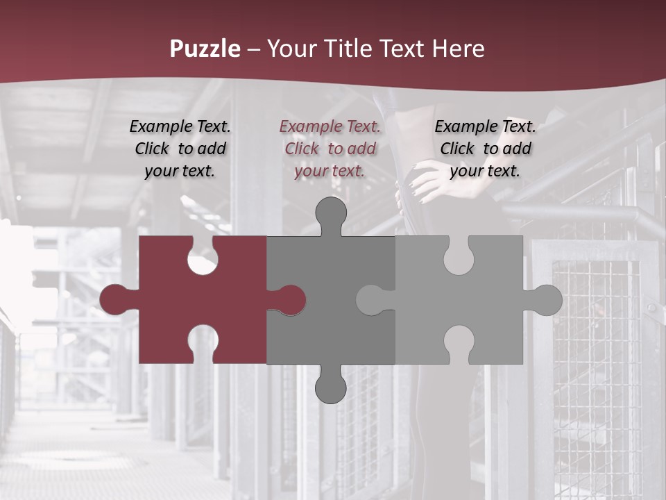 Sexy Dark Smoky PowerPoint Template